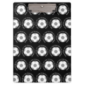 Uw Football Team in Zwart-wit Football Coach Klembord (Voorkant)