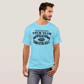 UW FOOTBALL VAN DE TEAMFANTASIE PER JAAR T-SHIRT (Voorkant volledig)