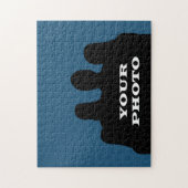 Uw foto 10 x 14 Horizontale Puzzle Sjabloon Legpuzzel (Verticaal)