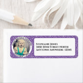 Uw foto 40e verjaardagsnummer Patten Paarse Etiket (Insitu)