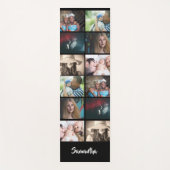 UW foto 6 collage DIY familie naam Yogamat (Voorkant)