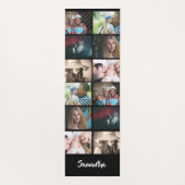 UW foto 6 collage DIY familie naam Yogamat (Achterkant)