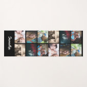 UW foto 6 collage DIY familie naam Yogamat (Voorkant (horizontaal))