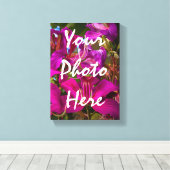 Uw foto - 8x10 - Verrekte canvas afdrukken (Insitu (Houten vloer))