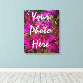 Uw foto - 8x10 - Verrekte canvas afdrukken (Insitu (Houten vloer))