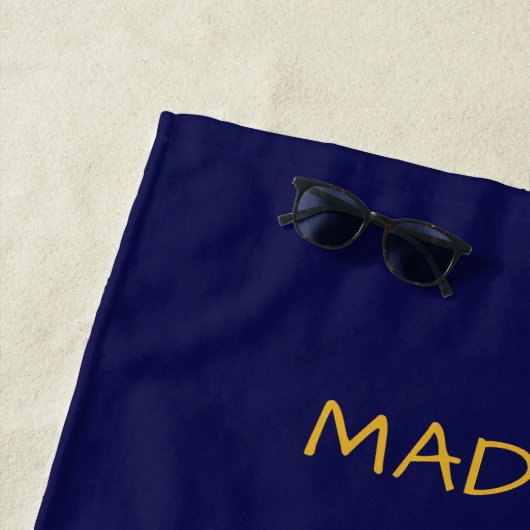 UW FOTO aangepaste Astronaut strandlaken (In situ)