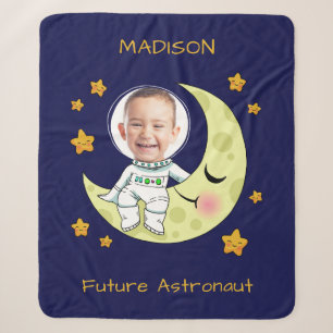 UW FOTO-aangepaste astronautendekens Sherpa Deken