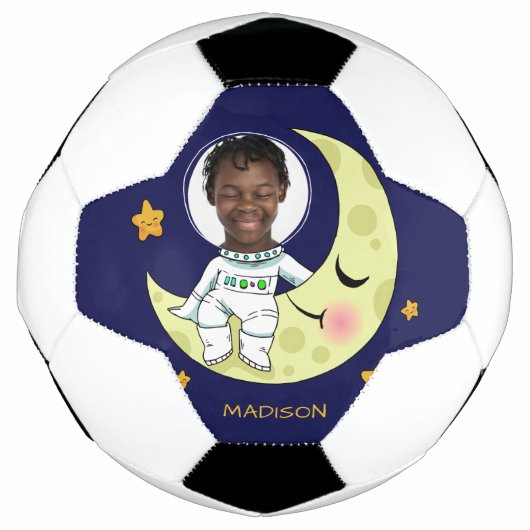 UW FOTO-AANGEPASTE Astronautische voetbal (Voorkant)