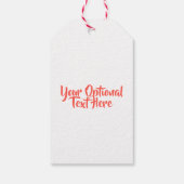 UW FOTO aangepaste cadeau labels Cadeaulabel (Achterkant)