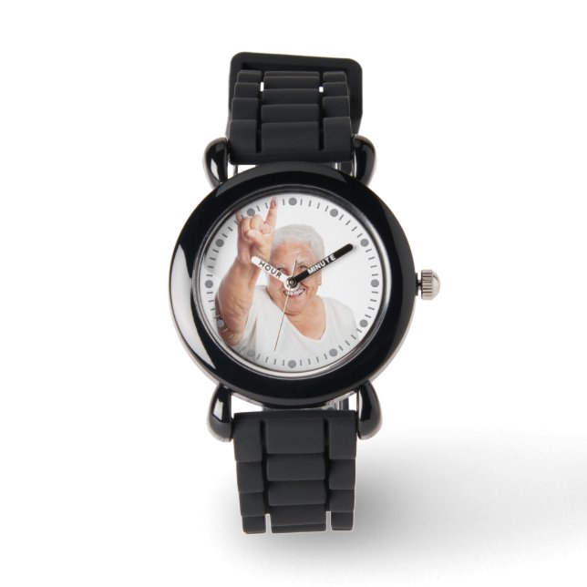 UW FOTO-aangepaste horloges (Voorkant)