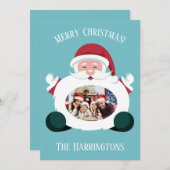 UW FOTO aangepaste kerstkaart (Voorkant / Achterkant)