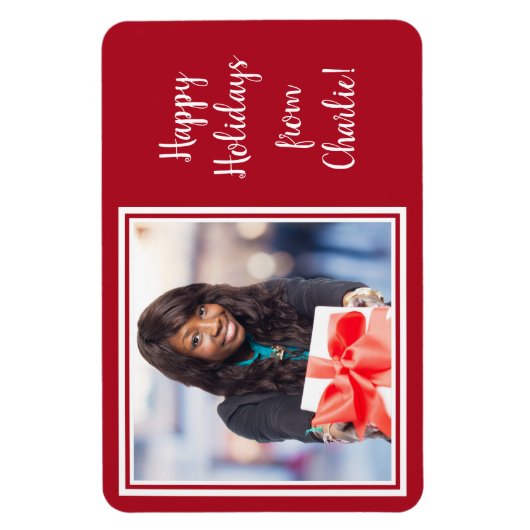 UW FOTO-aangepaste magneet (Verticaal)