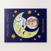 UW FOTO-aangepaste naam Astronaut puzzel (Horizontaal)