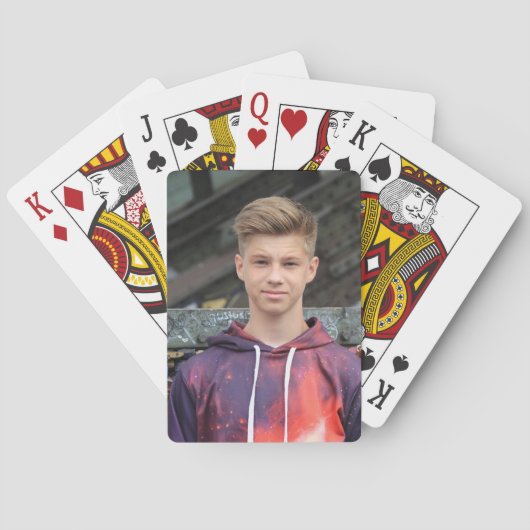 UW FOTO AANGEPASTE SPEELKAARTEN (Achterkant)