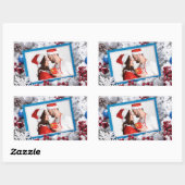 UW FOTO aangepaste vakantie stickers (Vel)