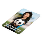Uw foto Aangepaste Voetbal of Uw Sport Magneet (Linkerzijde)