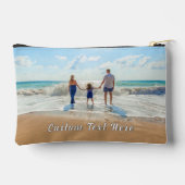 Uw foto-accessoirezak met aangepaste tekst etui (Achterkant)