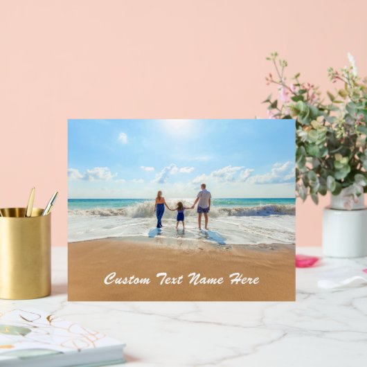 Uw Foto Acryl Teken met Aangepaste Tekst Acryl Bord (Huwelijk)