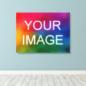 Uw foto Afbeelding Afbeelding Logo Sjabloon High C Canvas Afdruk (Insitu (Houten vloer))