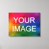 Uw foto Afbeelding Afbeelding Logo Sjabloon High C Canvas Afdruk (Voorkant)