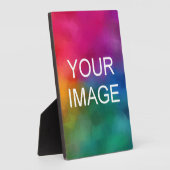 Uw foto Afbeelding Afbeelding Logo Sjabloon vertic Fotoplaat (Zijkant)