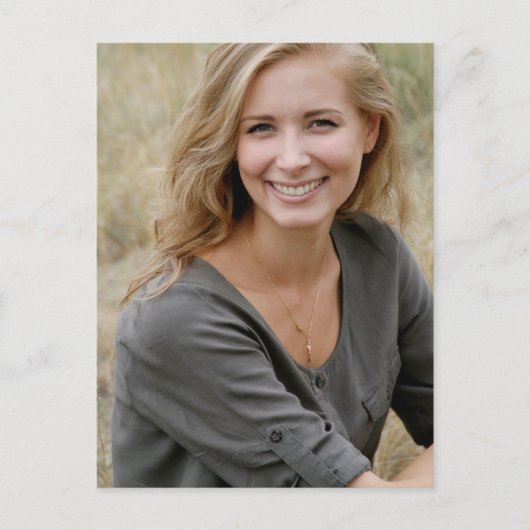 Uw foto Afbeelding Afstuderen Bewaar de datum Boho Briefkaart (Voorkant)