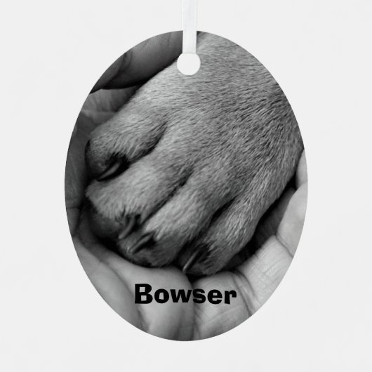 Uw foto, Afbeelding en nieuwjaarsfoto Metalen Ornament (Voorkant)