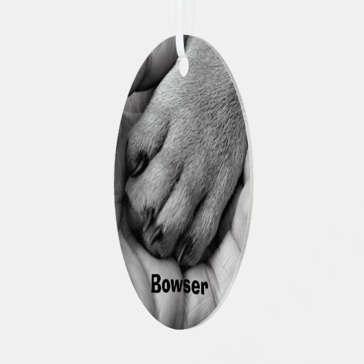 Uw foto, Afbeelding en nieuwjaarsfoto Metalen Ornament (Voorkant links)