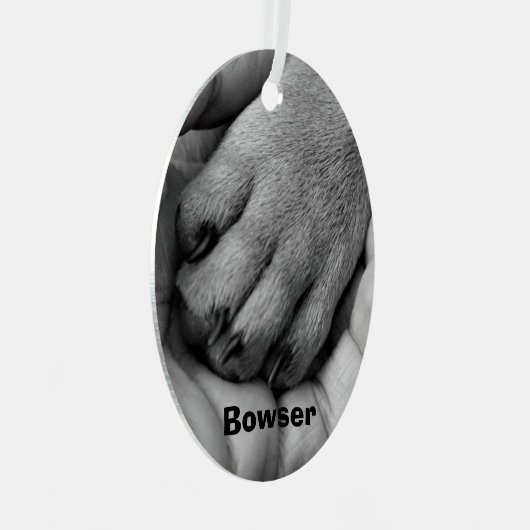 Uw foto, Afbeelding en nieuwjaarsfoto Metalen Ornament (Voorkant Rechts)