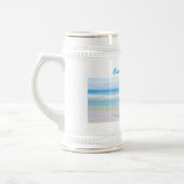 Uw foto Bier Stein Gift met aangepaste tekst Bierpul (Links)