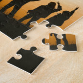 Uw foto Bijbel Verse Romans 8:28 Legpuzzel (Zijkant)