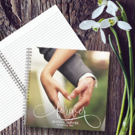 Uw foto Bruiloft Gastenboek Notitieboek