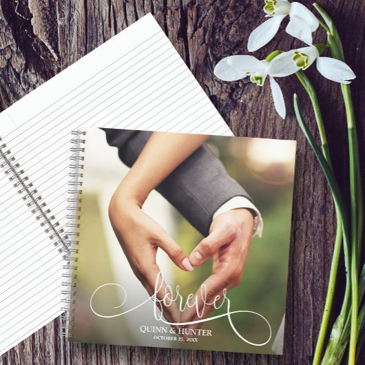 Uw foto Bruiloft Gastenboek Notitieboek