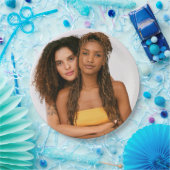 Uw foto Bruiloft Twee Bruiden LGBTQ Papieren Bordje (Feest)