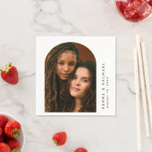 Uw foto Bruiloft Twee Bruiden LGBTQ Servet (Insitu)