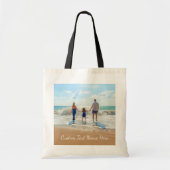 Uw foto Canvas tas met aangepaste tekst (Voorkant)