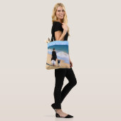 Uw Foto Canvas tas Ywith aangepaste tekst (Op model)