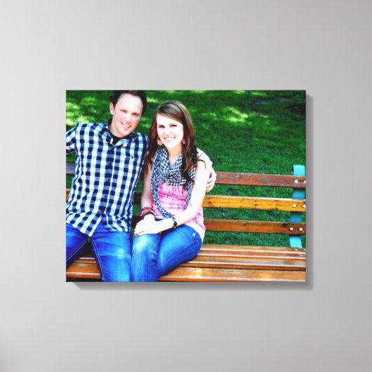 Uw foto Canvas Wrap Print (Voorkant)