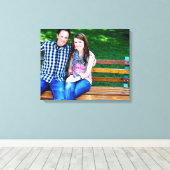Uw foto Canvas Wrap Print (Insitu (Houten vloer))