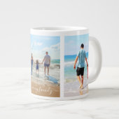 Uw foto Collage Mok Gift - Ik hou van mijn familie (Voorkant rechts)