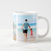 Uw foto Collage Mok Gift - Ik hou van mijn familie (Rechts)