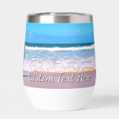 Uw foto en aangepaste tekst gepersonaliseerd (Achterkant)