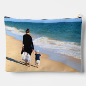 Uw foto- en aangepaste tekstaccessoirezak etui (Achterkant)