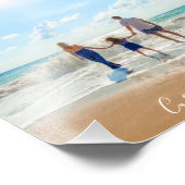 Uw foto en aangepaste tekstfotoprint foto afdruk (Hoek)