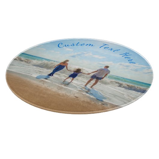 Uw foto- en aangepaste tekstsnijplank snijplank (Hoek)