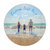 Uw foto- en aangepaste tekstsnijplank snijplank (Voorkant)