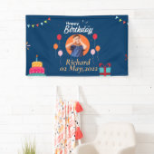 UW FOTO EN JOUW NAAM BIRTHDAAG SPANDOEK (Insitu)