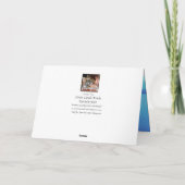 Uw FOTO en NAAM Beach Christmas Kaarten (Achterkant)