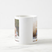 Uw foto en naam dubbelzijdige Mok (Center)