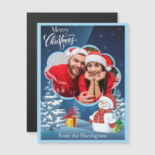 UW foto en naam (namen) Kerstmis